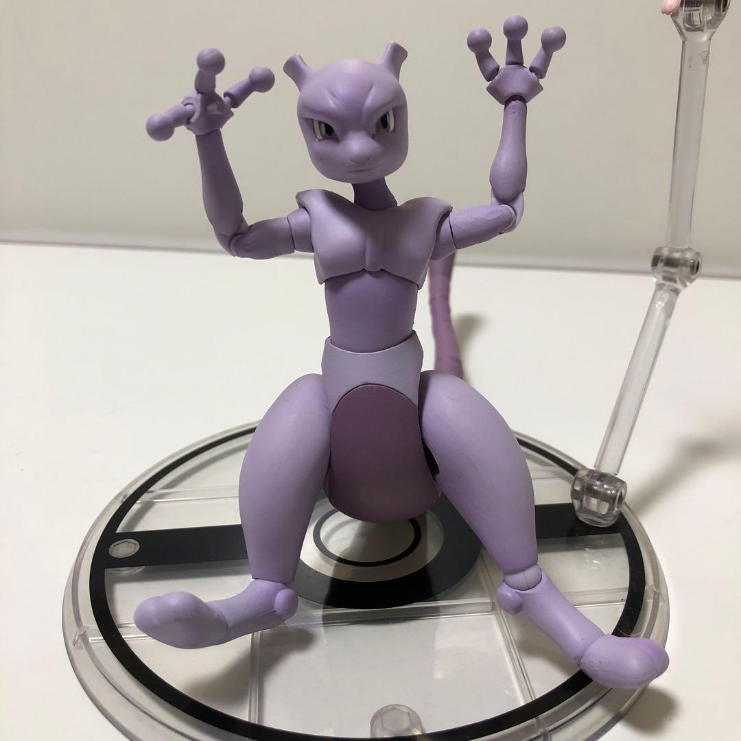 ミュウツー フィギュア 紫色 付属 ミュウ