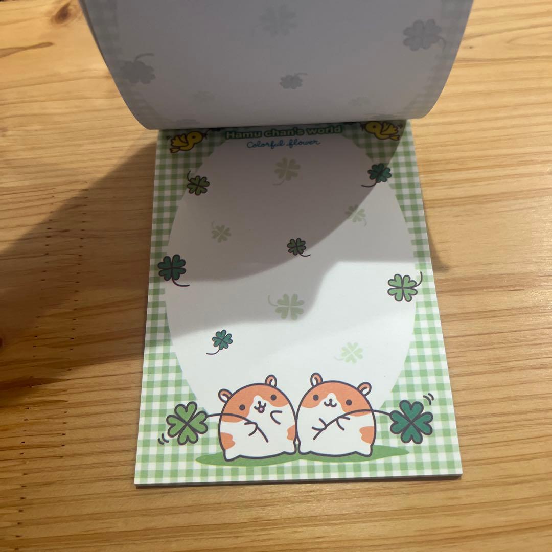 ハムスターメモ帳　2個