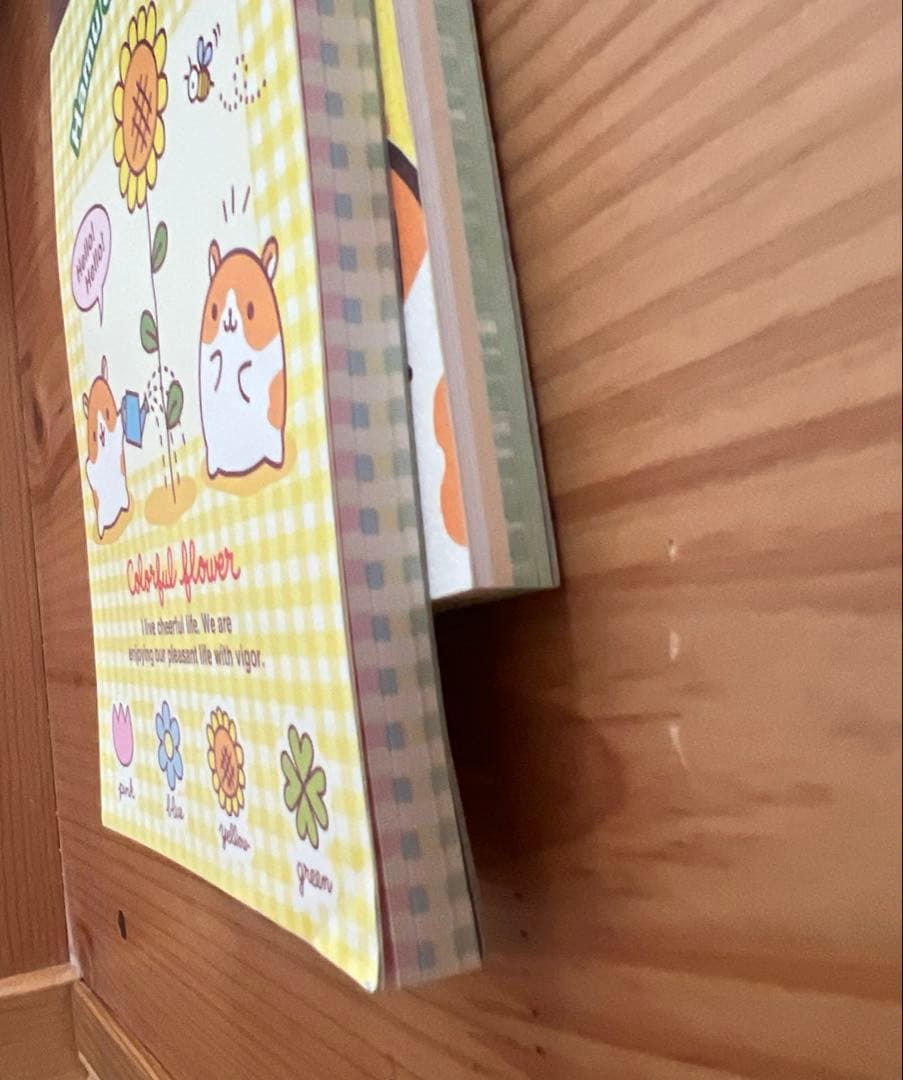 ハムスターメモ帳　2個