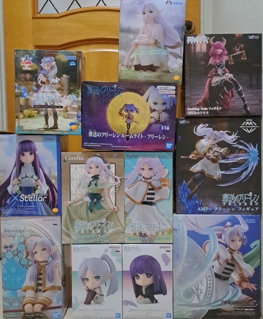 【葬送のフリーレン】　プライズ　フィギュア　まとめ売り　１２体