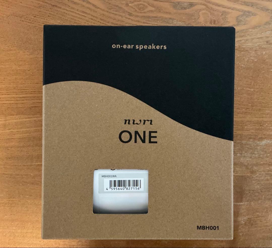 【完全未開封】ONE オンイヤースピーカー MBH001 ライトグレイ