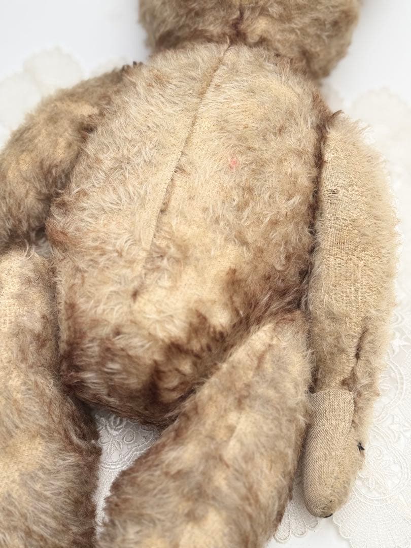 ち*ら様 ハーマン■1930's～1950'sアンティーク大型ベア54cm■HE