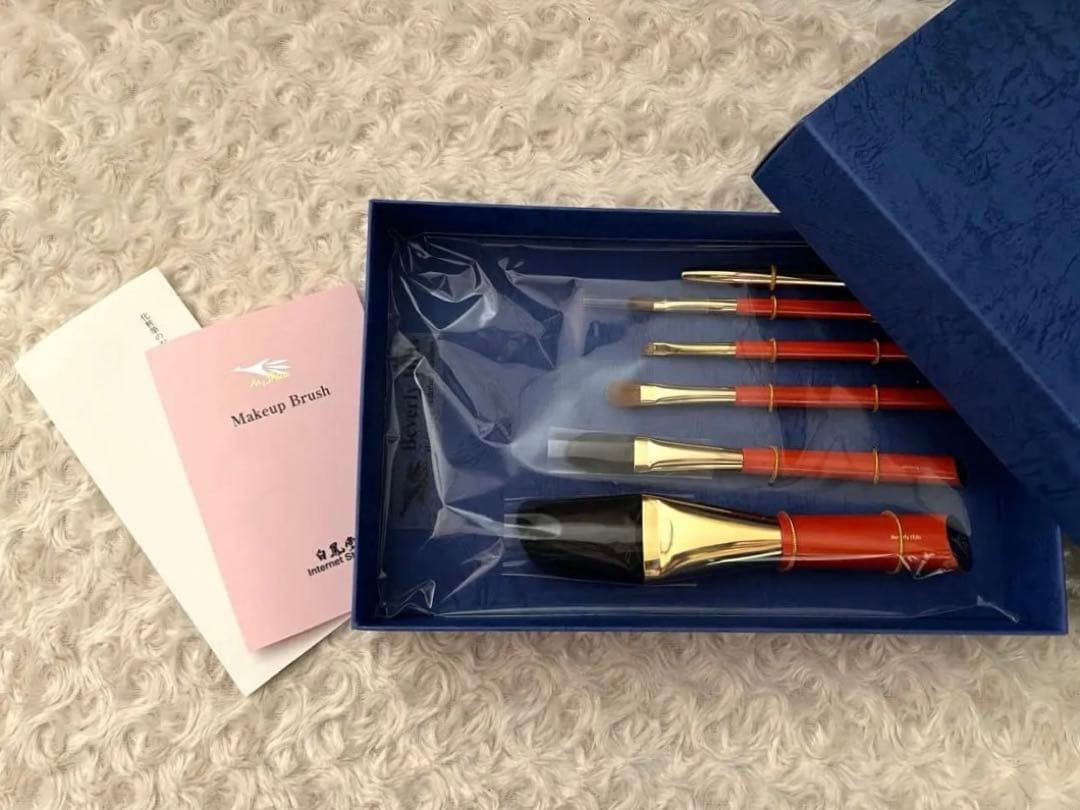 熊野筆　白鳳堂　Misako ビバリーヒルズ 化粧筆〈６本セット〉