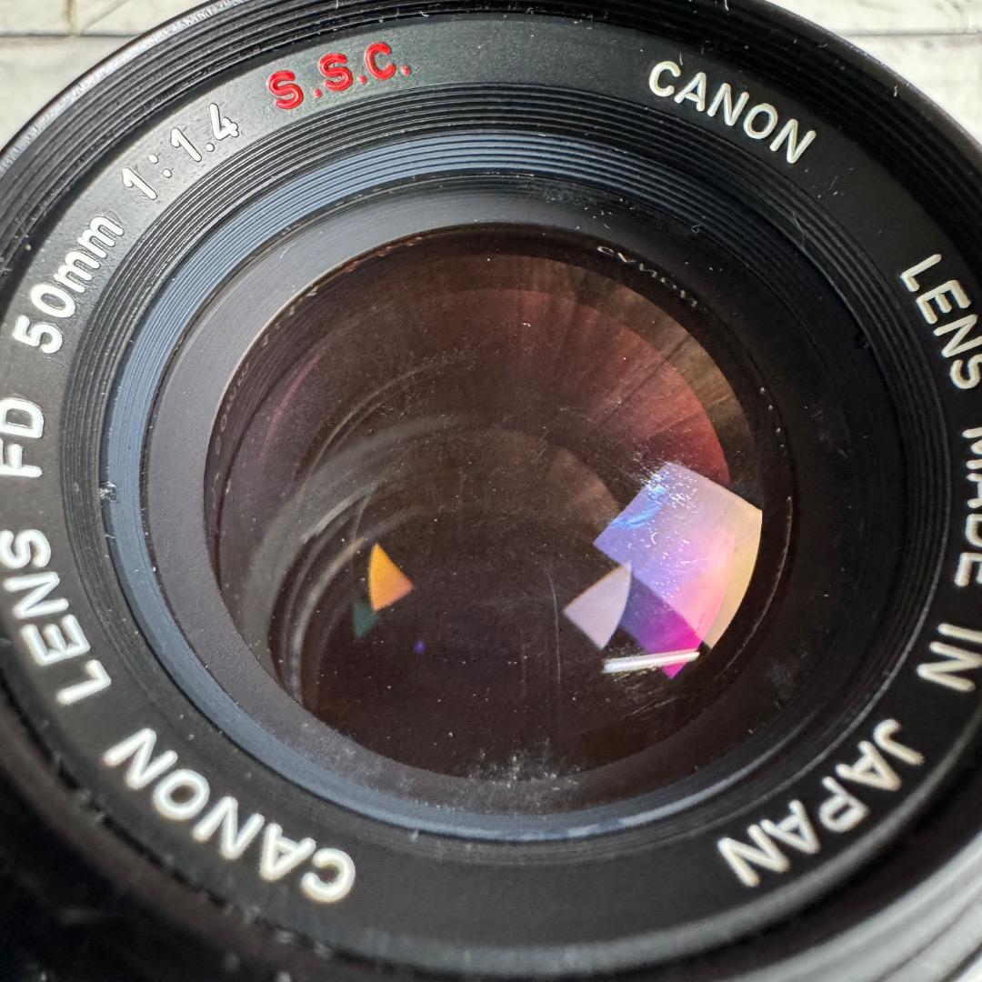 CANON A-1 一眼レフ LENS FD 50mm 1:1.4 キャノン