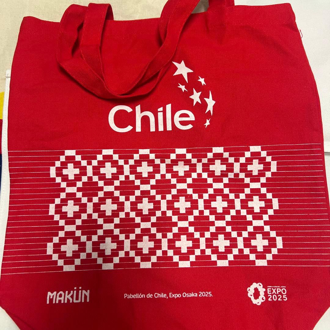 非売品EXPO チリ　トートバック2種類　ノート　風車　うちわもセット