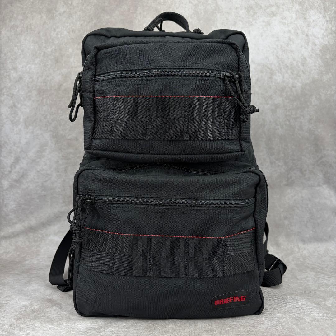 【美品✨】ブリーフィング リュックサック バックパック ビジネス ブラック 黒