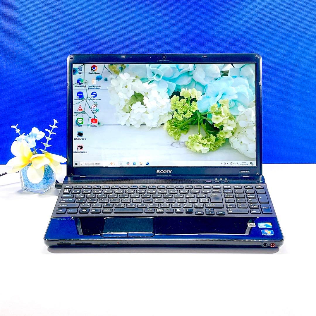 お値引品✨大容量SSD搭載✨VAIO 初期設定済 カメラ付ノートパソコン