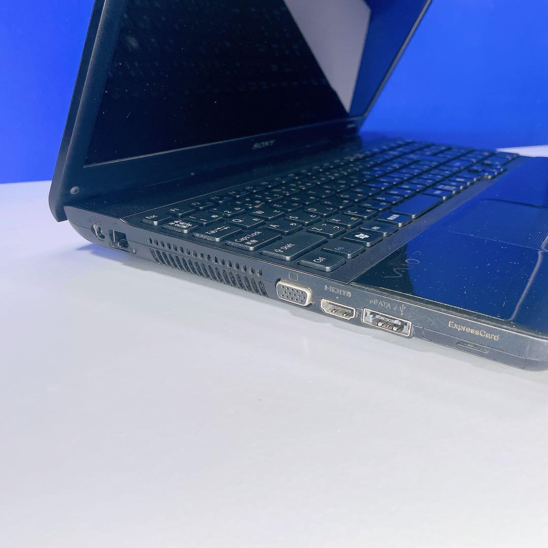 お値引品✨大容量SSD搭載✨VAIO 初期設定済 カメラ付ノートパソコン