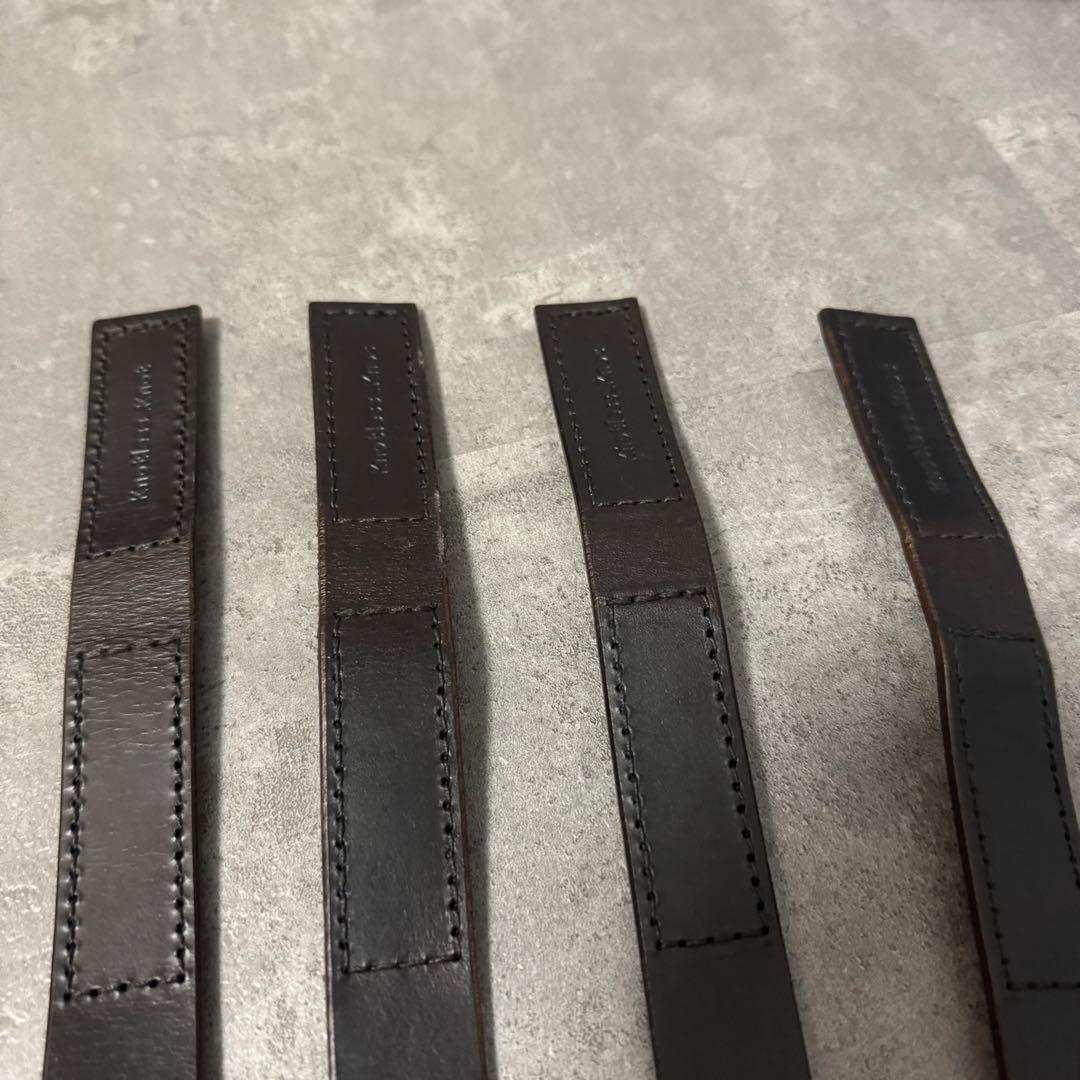 hxo テーブル モジュラーテーブル knotless knot レザーベルト