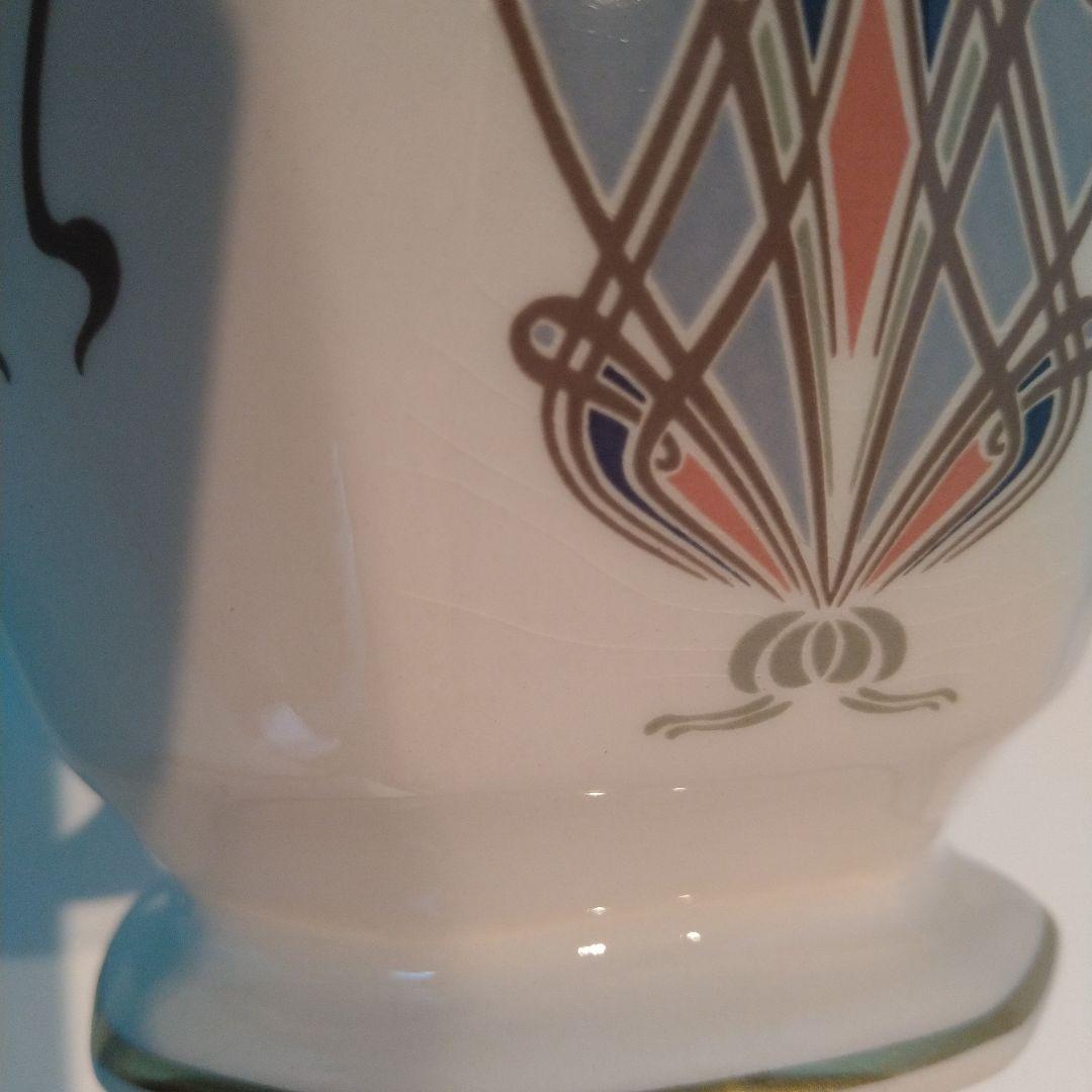 LIBERTY リバティ　アールヌーヴォー風 陶器花瓶