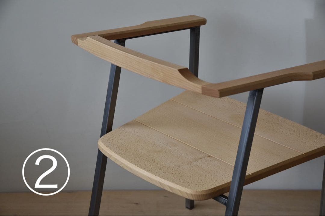 merci. ！TIMBER COURT 特注チェア　①