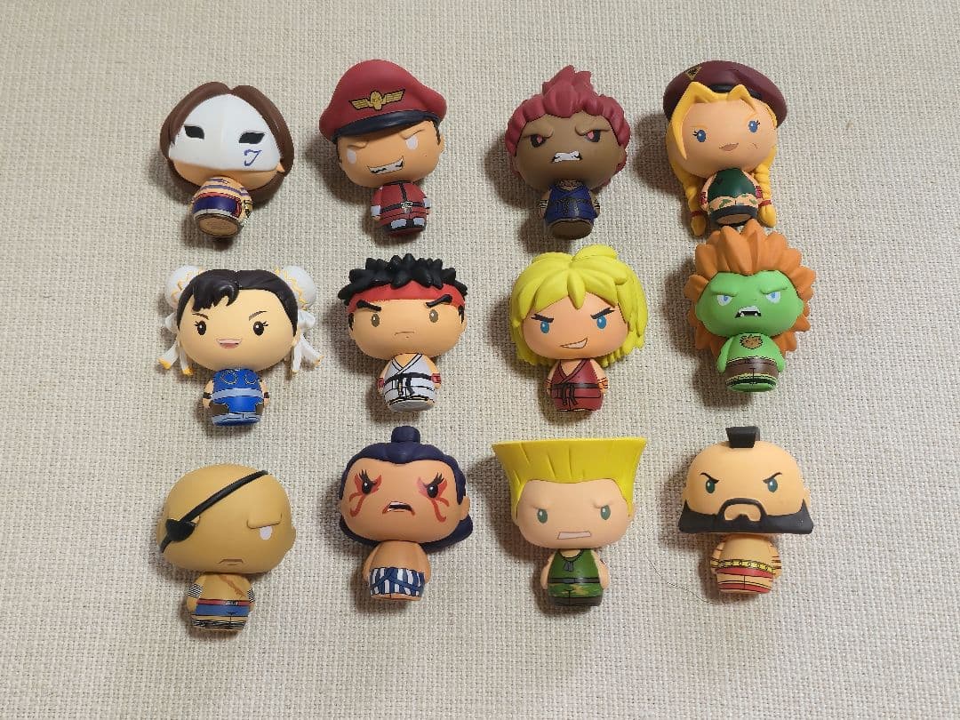 ファンコ　ストリートファイタートレーディングフィギュア　コンプリートセット