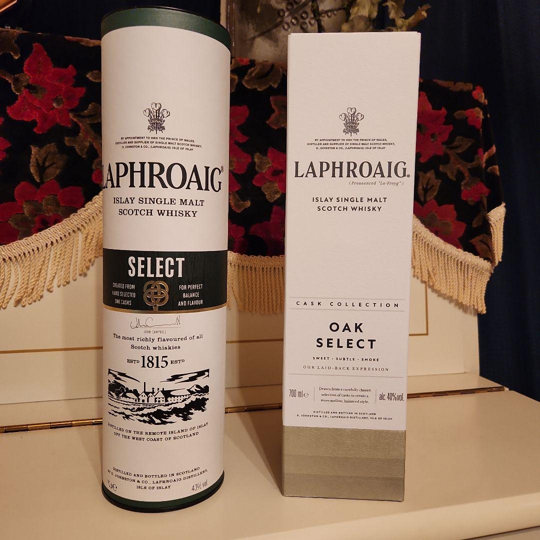 ウイスキー Laphroaig Select & Oak Select muu !