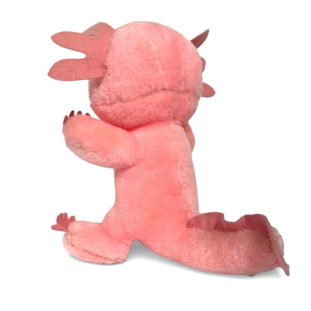 激レア⭐️昭和レトロ　ウーパールーパー　ぬいぐるみ　ウッティ　メグロトーイ