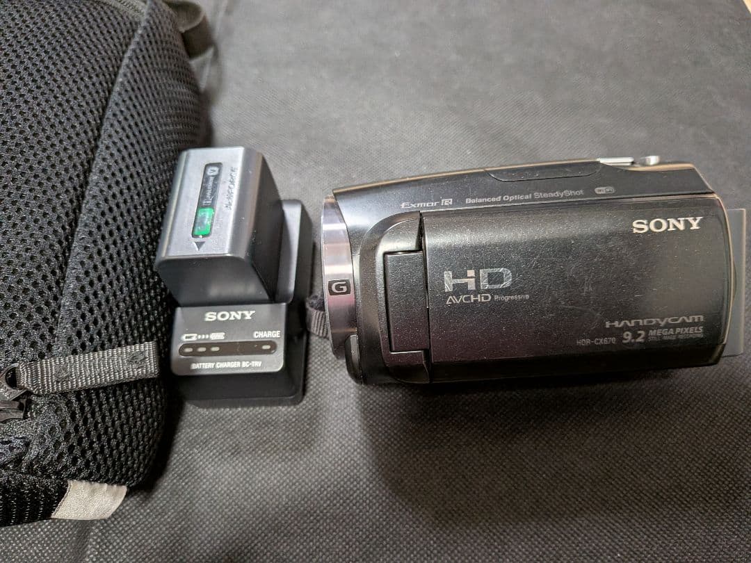 SONY HDビデオカメラ Handycam HDR-CX670