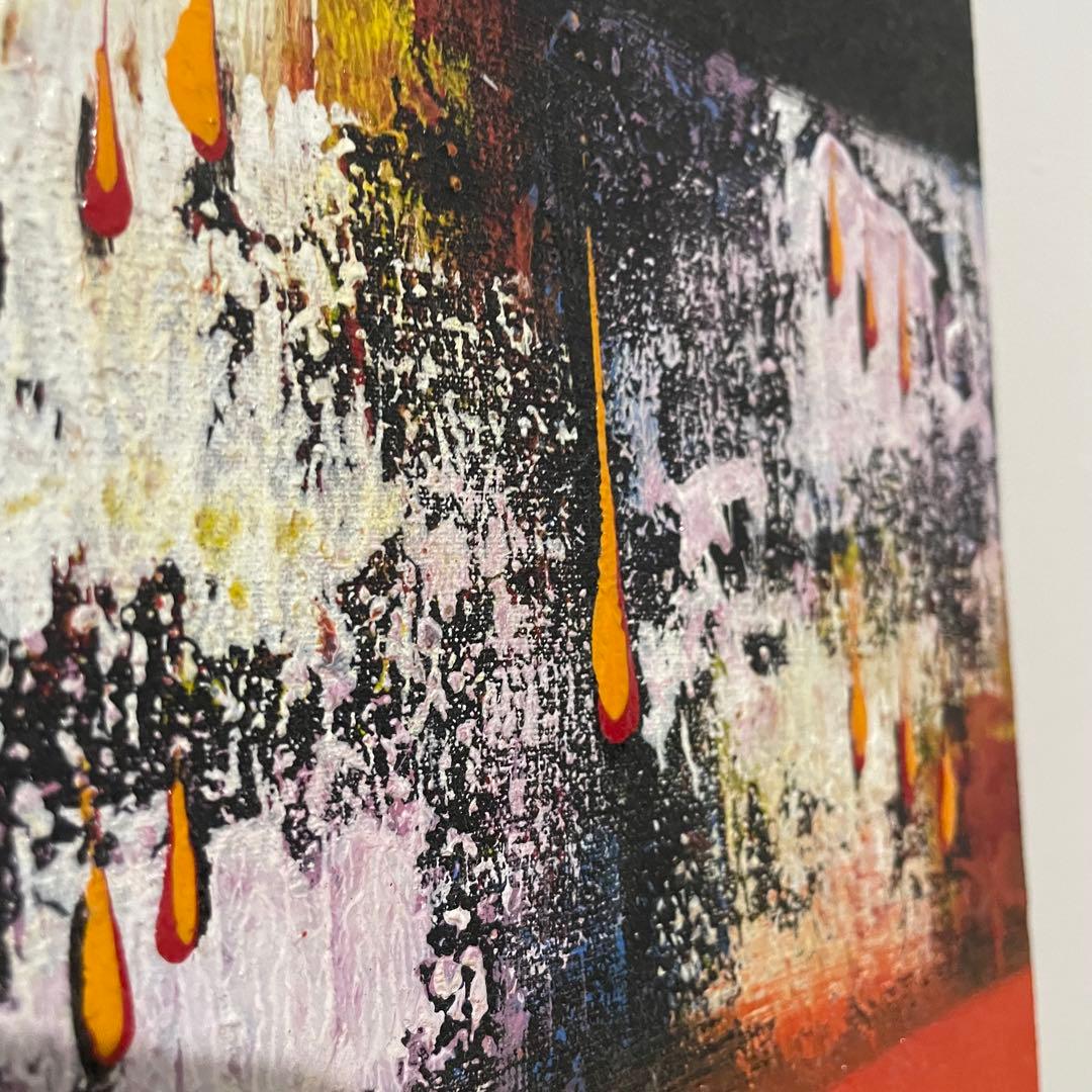 週末セール　モダンアート　インテリア　抽象画　油絵　アジアン　バリ　2枚