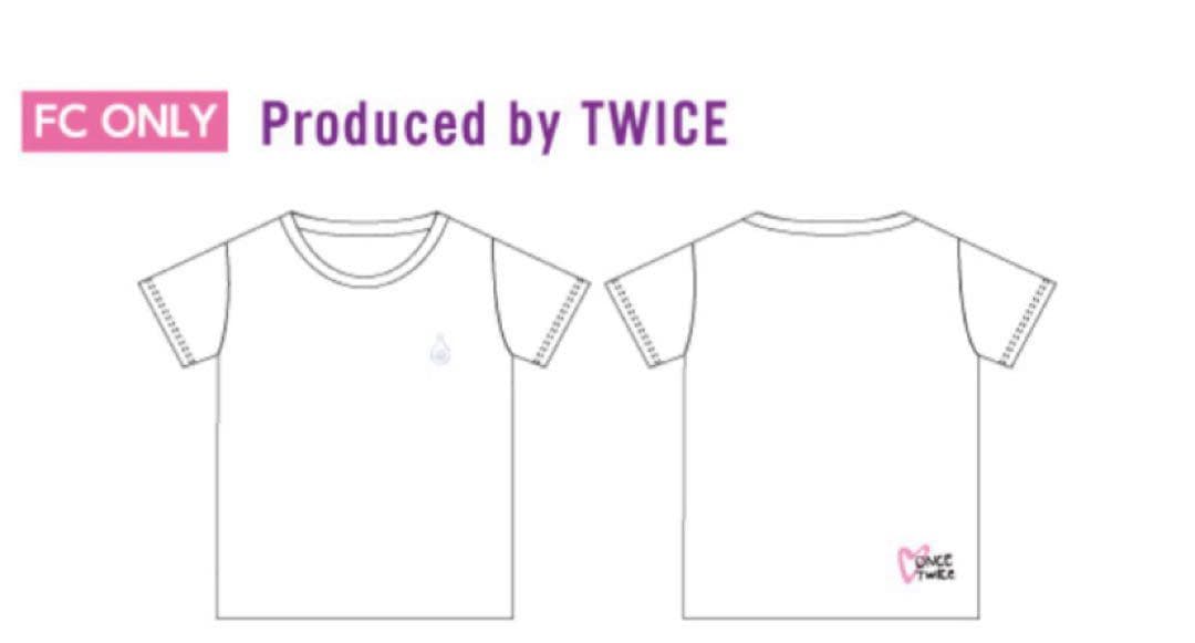 TWICE 2019直筆サイン入り Tシャツ