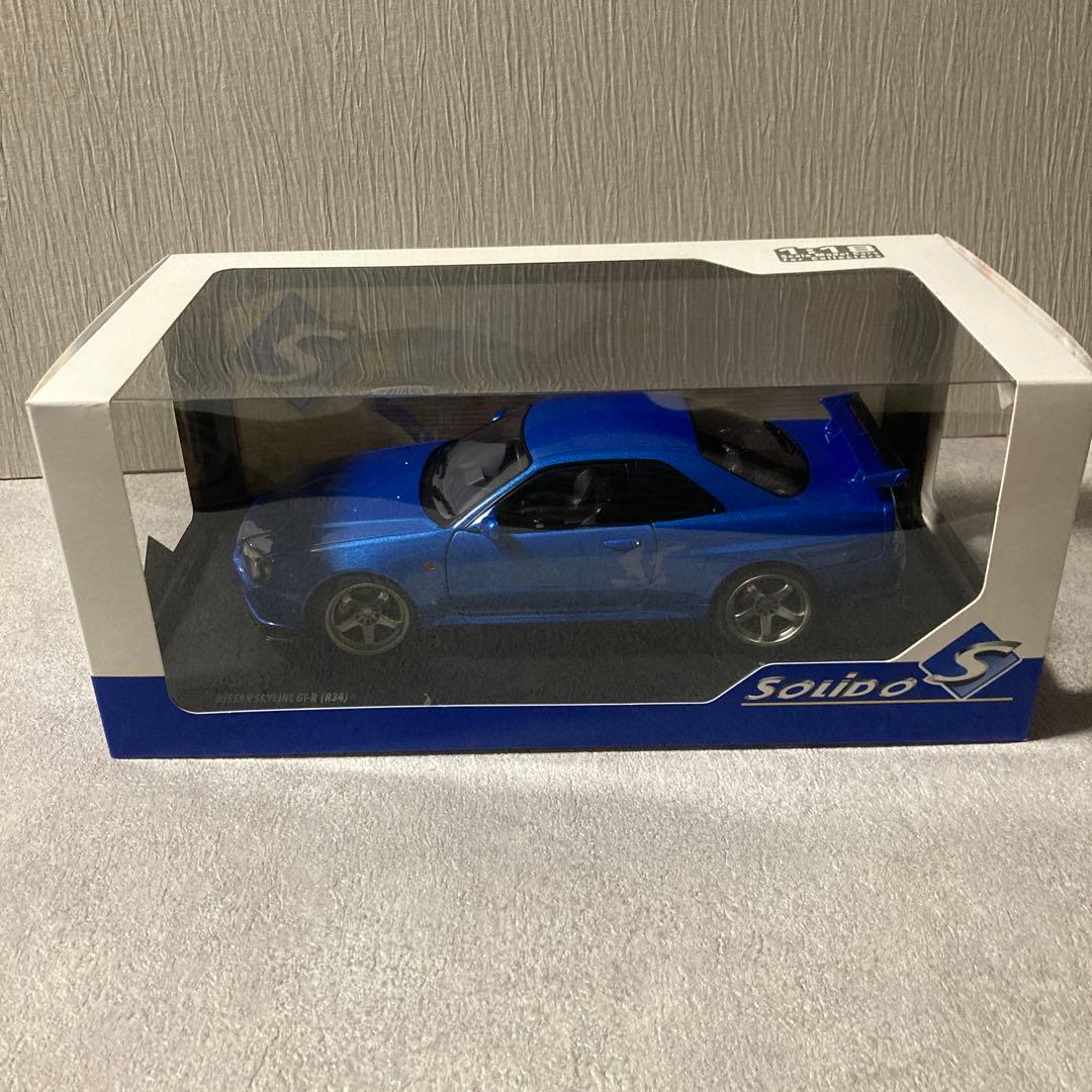 SOLIDO ソリド　Nissan Skyline GT-R (R34)1/18