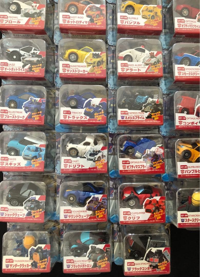 QトランスフォーマーQTシリーズ全33台コンプリート