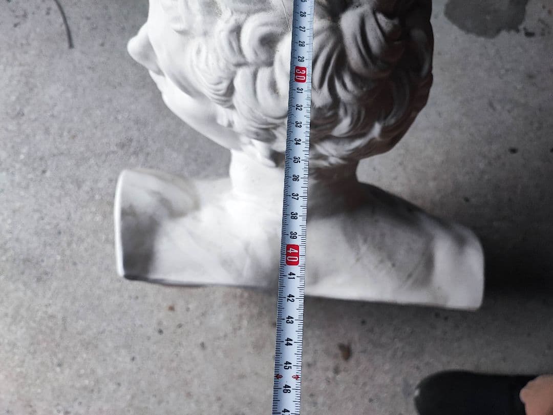 古代ギリシャ風 ホワイトバスト彫刻　石膏像