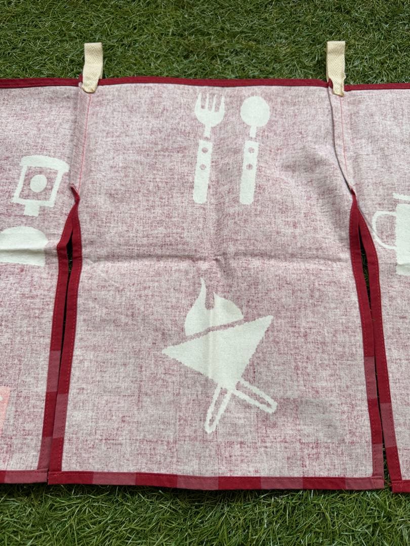 スノーピーク 野簾 Noren のれん レッド FES-041 雪峰祭2014