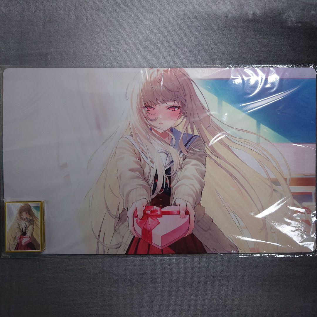 α1 にじさんじ 制服&本命チョコ フレン・E・ルスタリオスリーブ&プレイマット