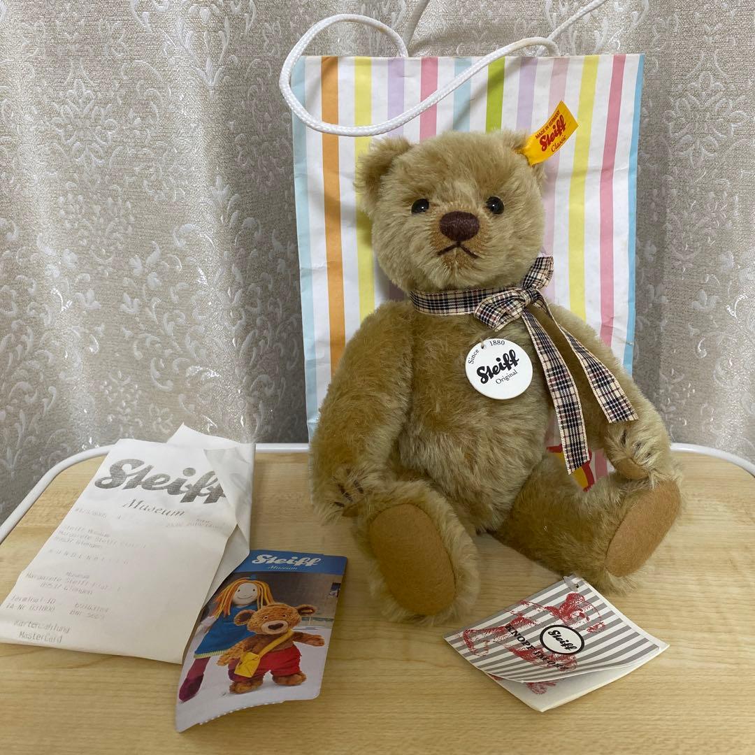 ぬいぐるみ Steiff Classic Teddy Bear Brass