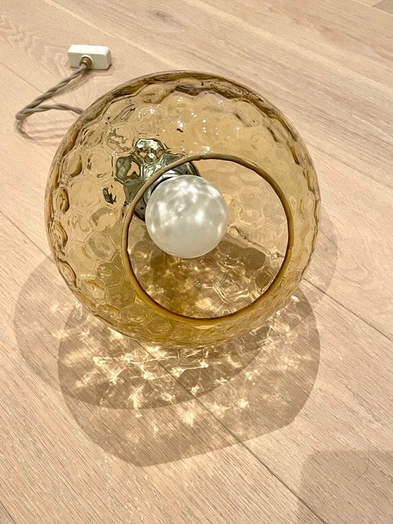 【nomiさま専用】ヴィンテージ デザインガラス ペンダントランプ