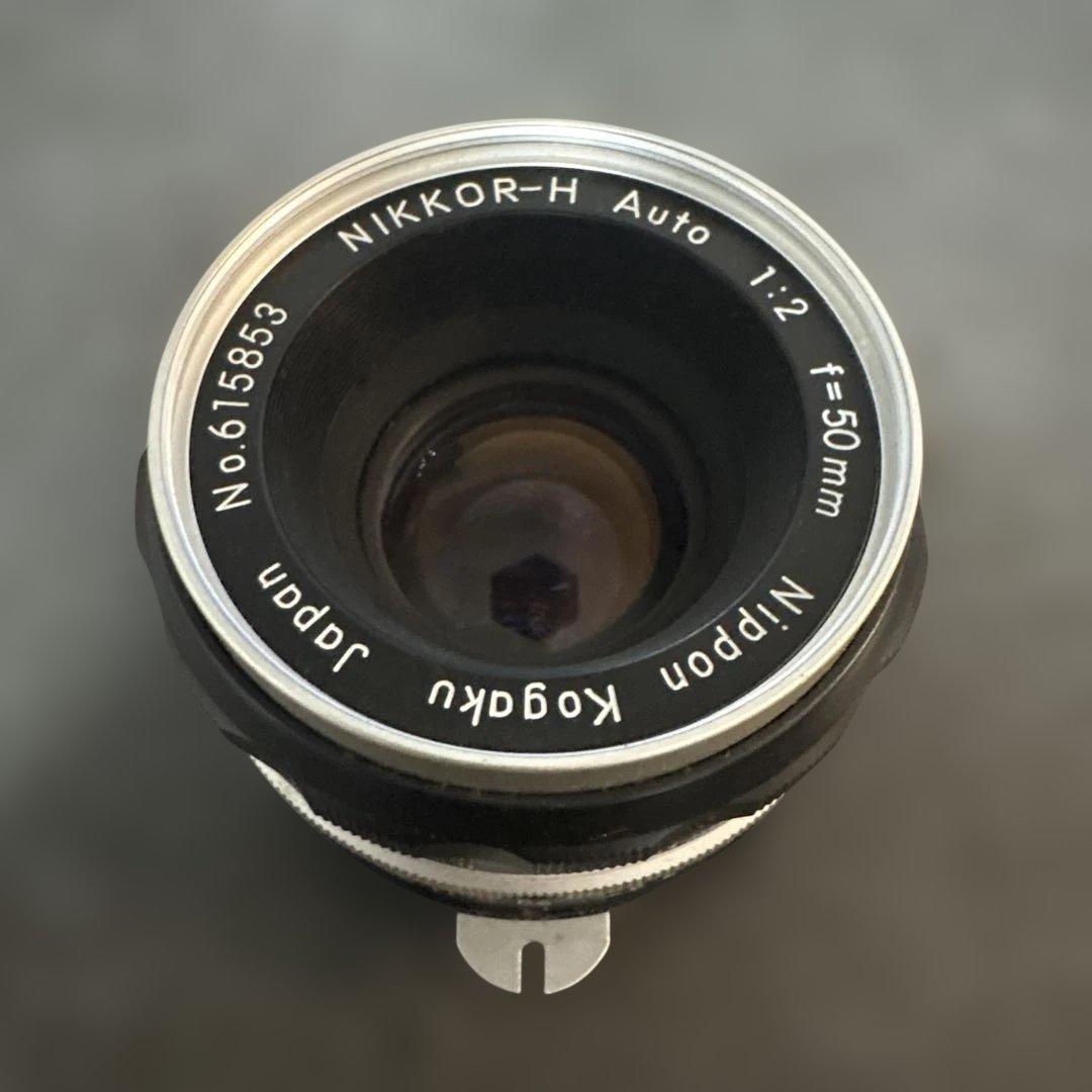 NikonF 一眼レフカメラ NIKKOR-H 50mm f2 ※オールドレンズ