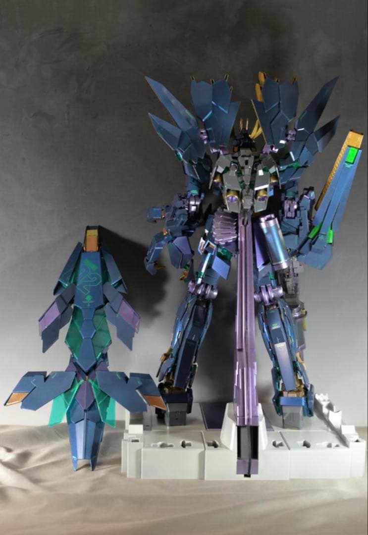 PG 1/60 ユニコーンガンダム2号機 バンシィ・ノルン 最終決戦 完全塗装