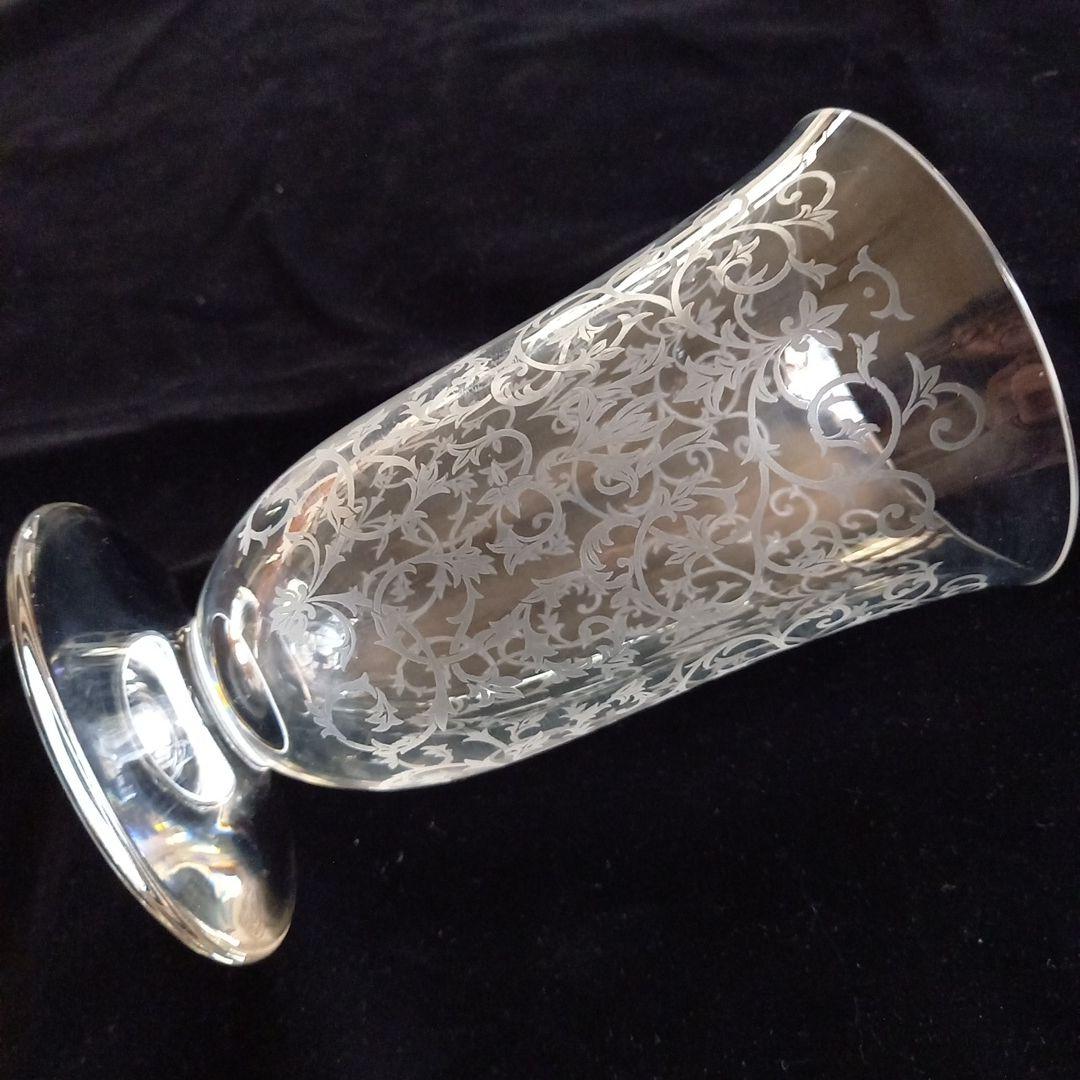 BaccaratアンティークベースErna