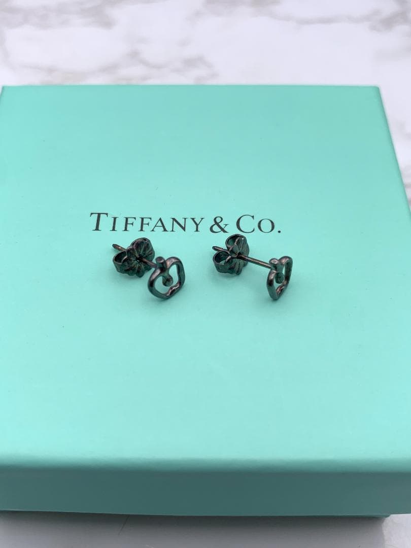 Tiffany & Co. ティファニー アップル ピアス シルバー925