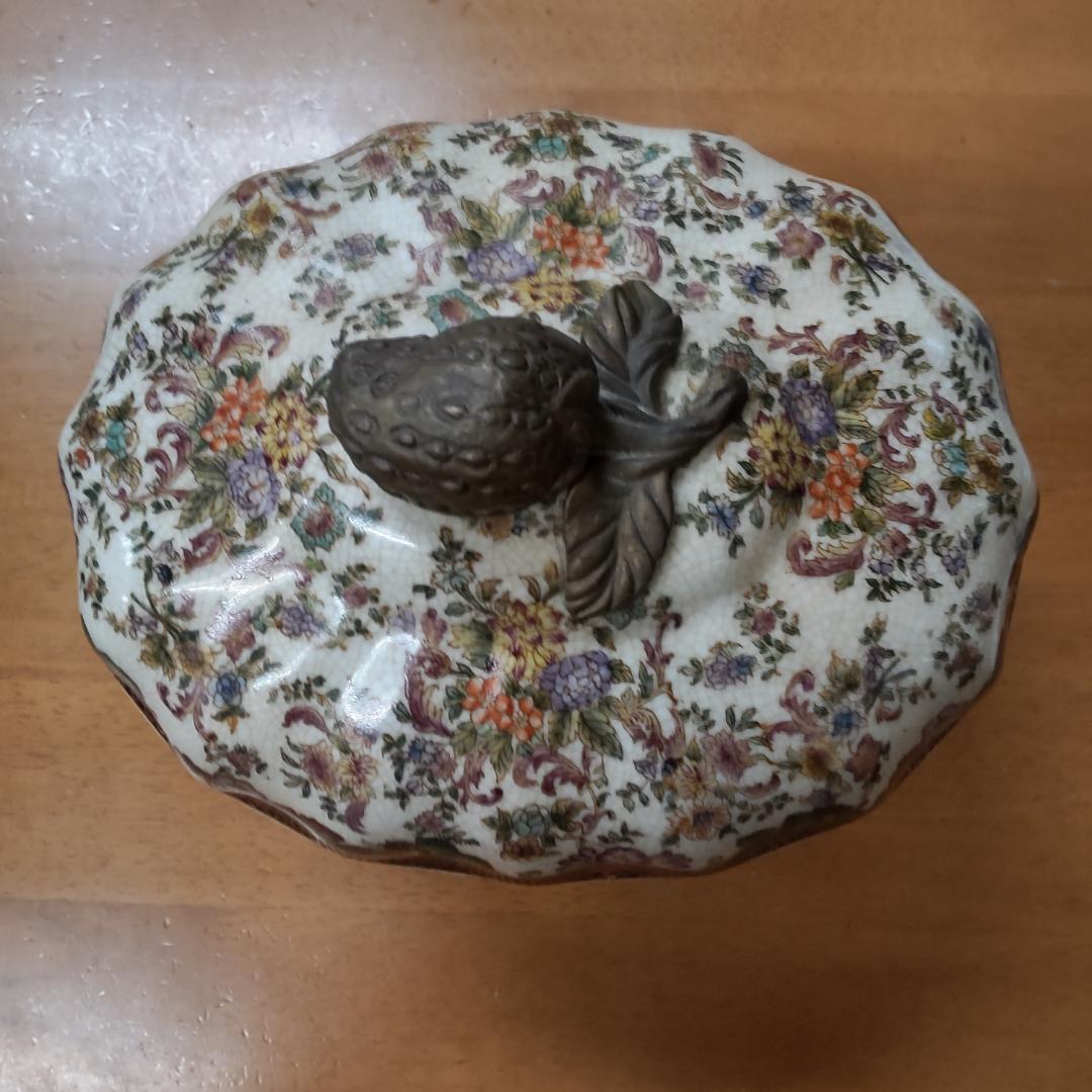 いちご　シノワズリ ボックス オリエンタル インテリア アンティーク モダン