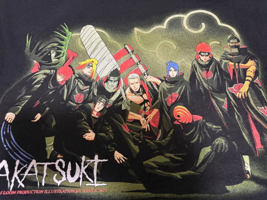 と*し様 【レア/新品】NARUTO(ナルト)/暁　Tシャツ/Lサイズ