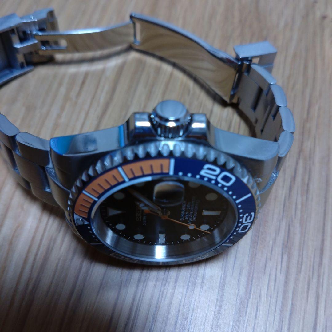 カスタム MOD NH35 バイカラーベゼル 自動巻き オリジナル