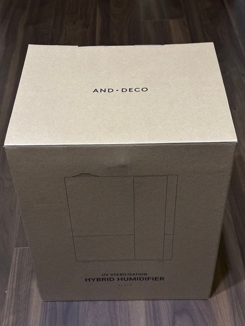 モダンデコ　Modern Deco ハイブリッド加湿器　ブラック