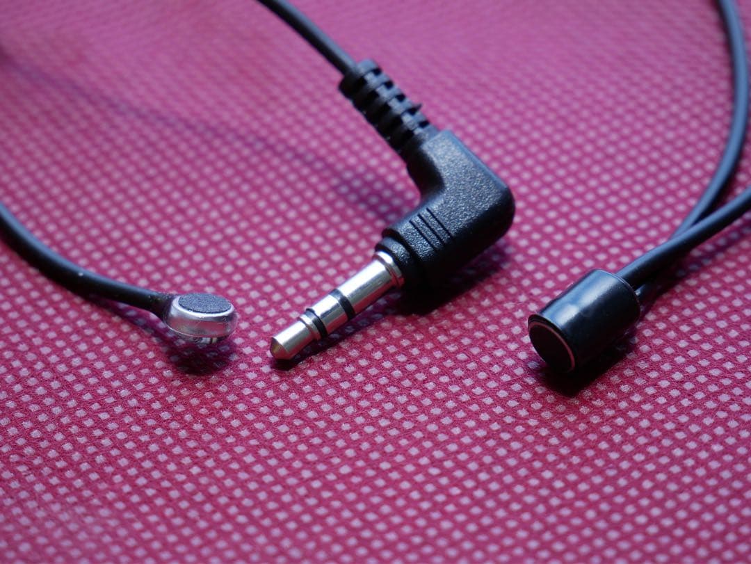 3本セットモトブログ用マイク【テクのマイク】ぺたんこL型verダブルマイク