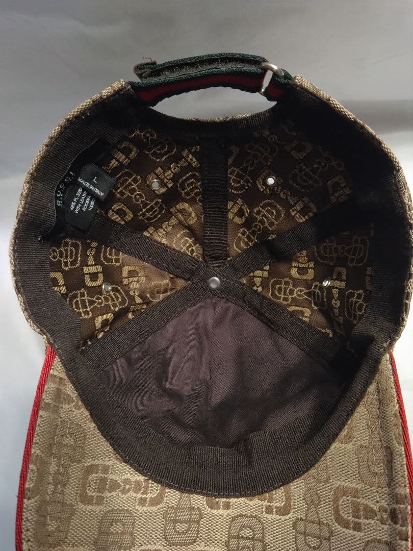 最終値下げ★美品 GUCCI ホースビット柄 ベースボールキャップ