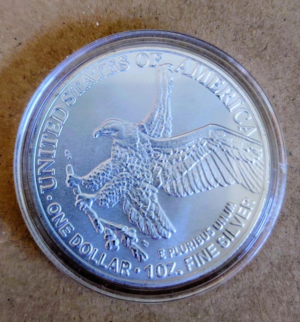 m*u様 2025年 ウィングドリバティ 1オンス銀貨 アンティーク 古銭 コレ