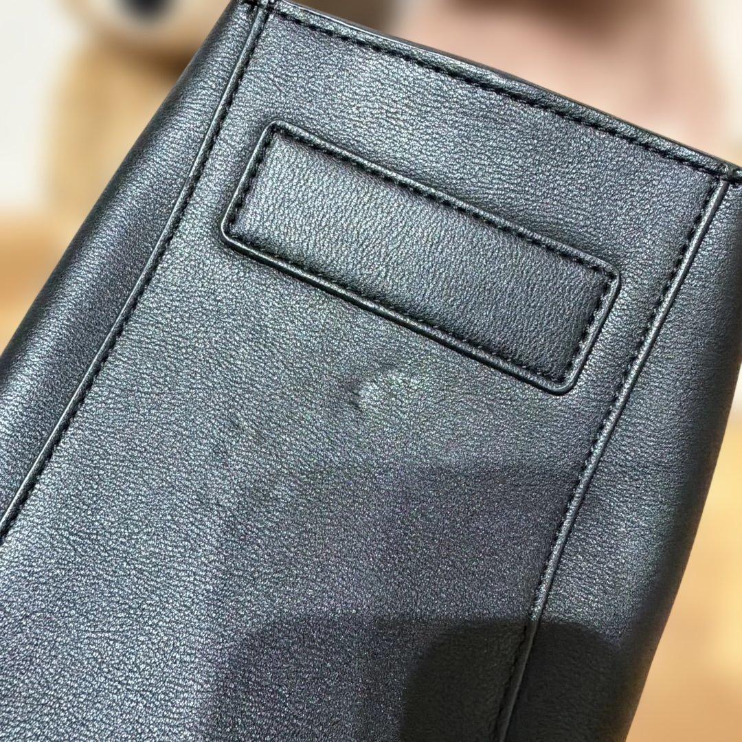 ROPE EPOR ブラック ショルダーバッグ