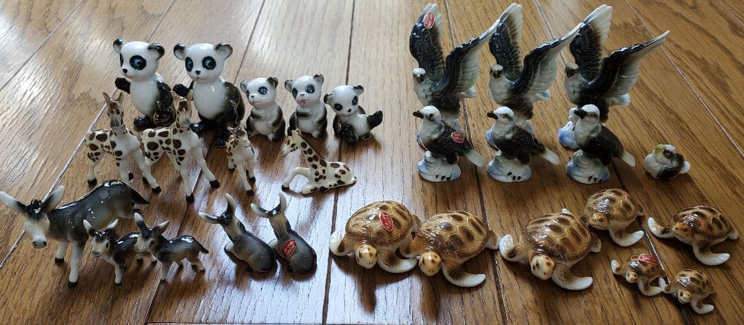 ES❤ 昭和 レトロ ビンテージ 動物 置物 28個 セット