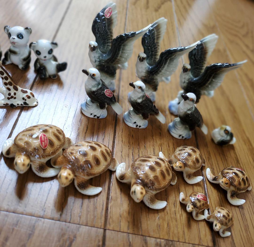 ES❤ 昭和 レトロ ビンテージ 動物 置物 28個 セット