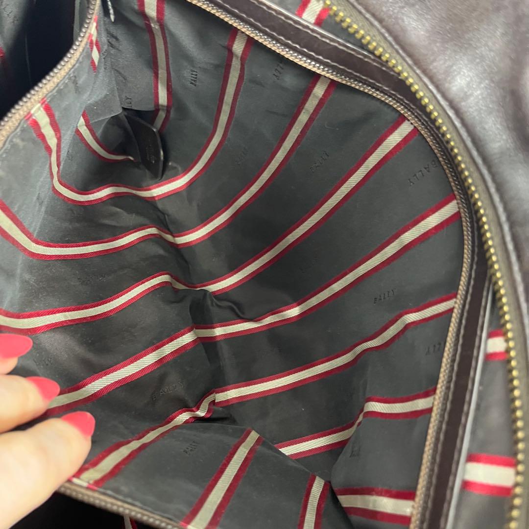 Bally バリー　ビジネスバッグ　ダークブラウン