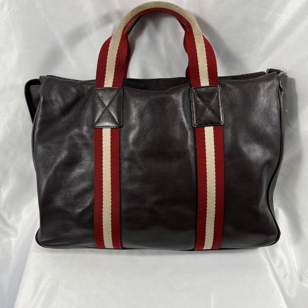 Bally バリー　ビジネスバッグ　ダークブラウン
