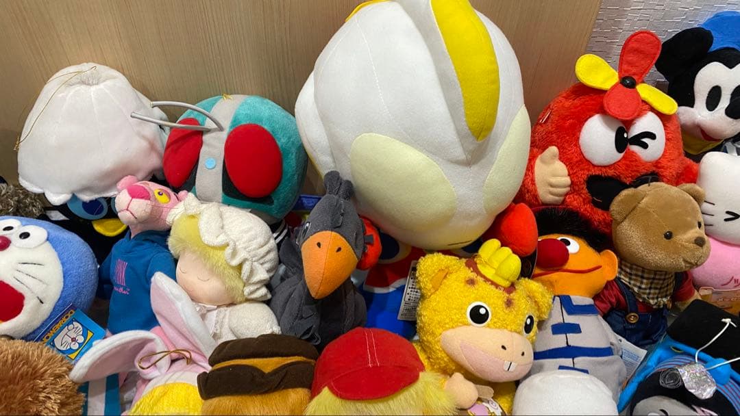 【レトロ】ぬいぐるみ35個まとめ売り(送料無料)
