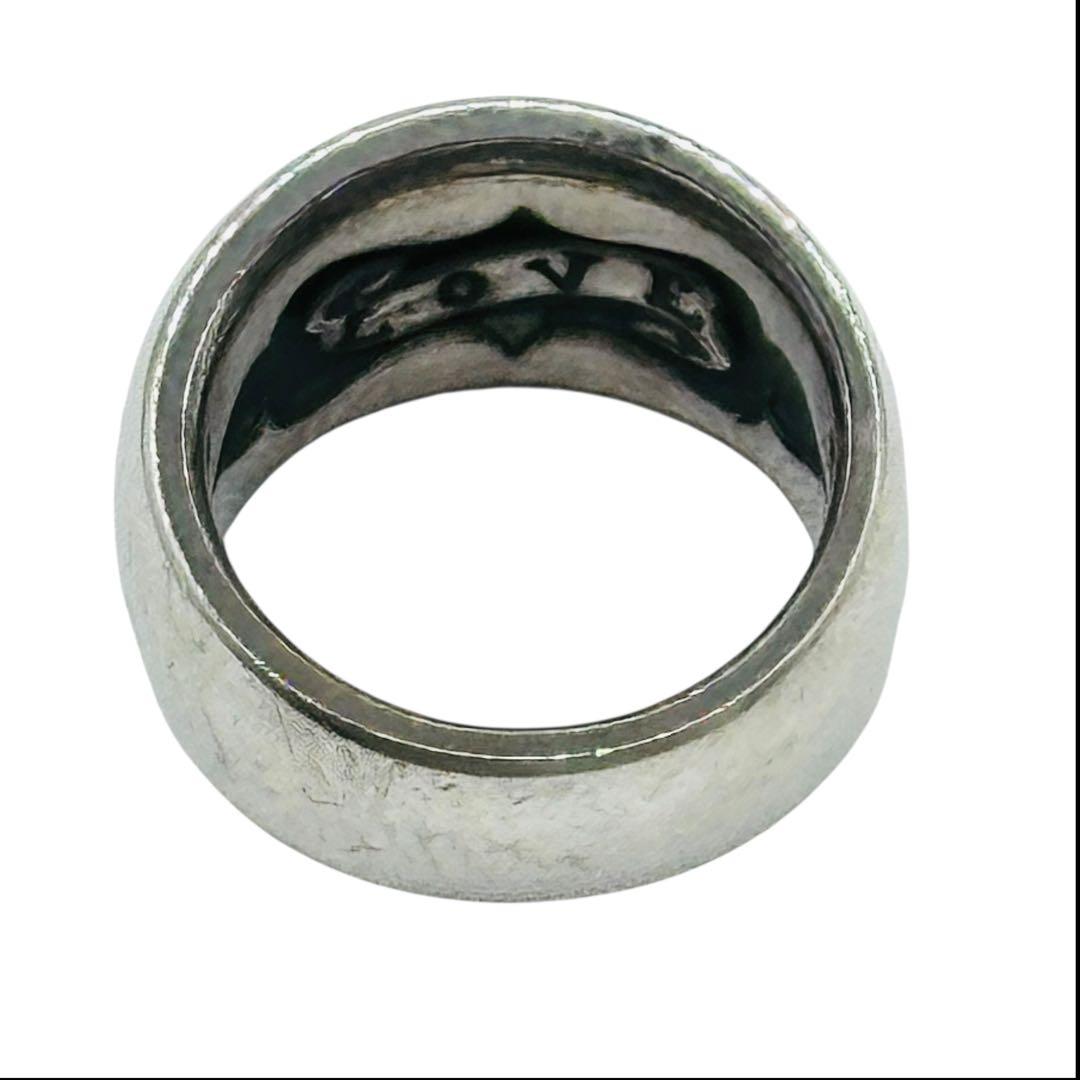 専用です。極美品 ラットレース LOVE&HATE リボンリング 17号