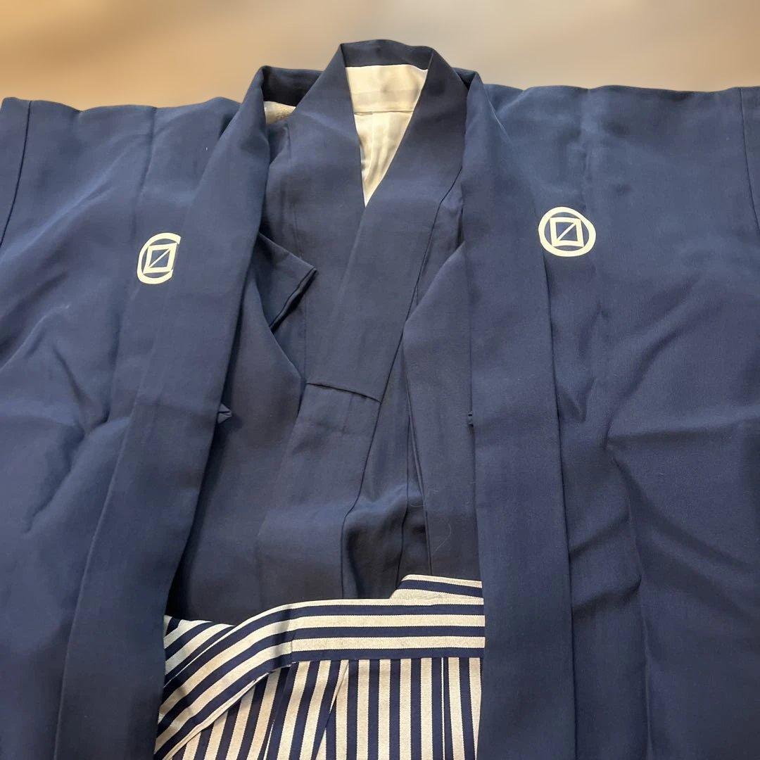 七五三 五歳 紋付絹着物 フルセット