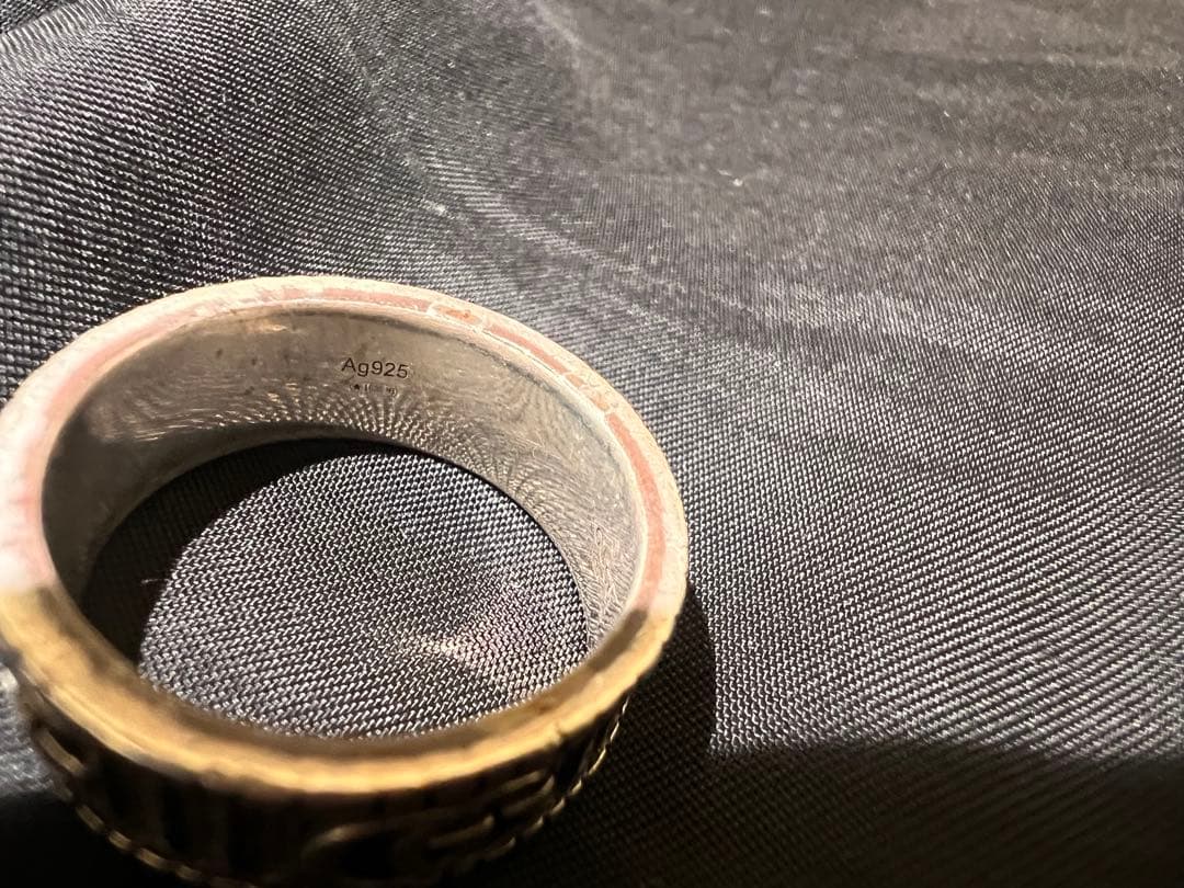 Gucci GGロゴ シルバーリング