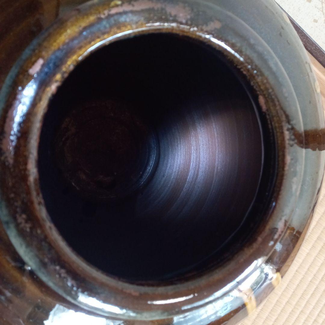 「64 昭和レトロ 陶磁器シリーズ」小石原焼 太田窯 二彩 胴太 花瓶