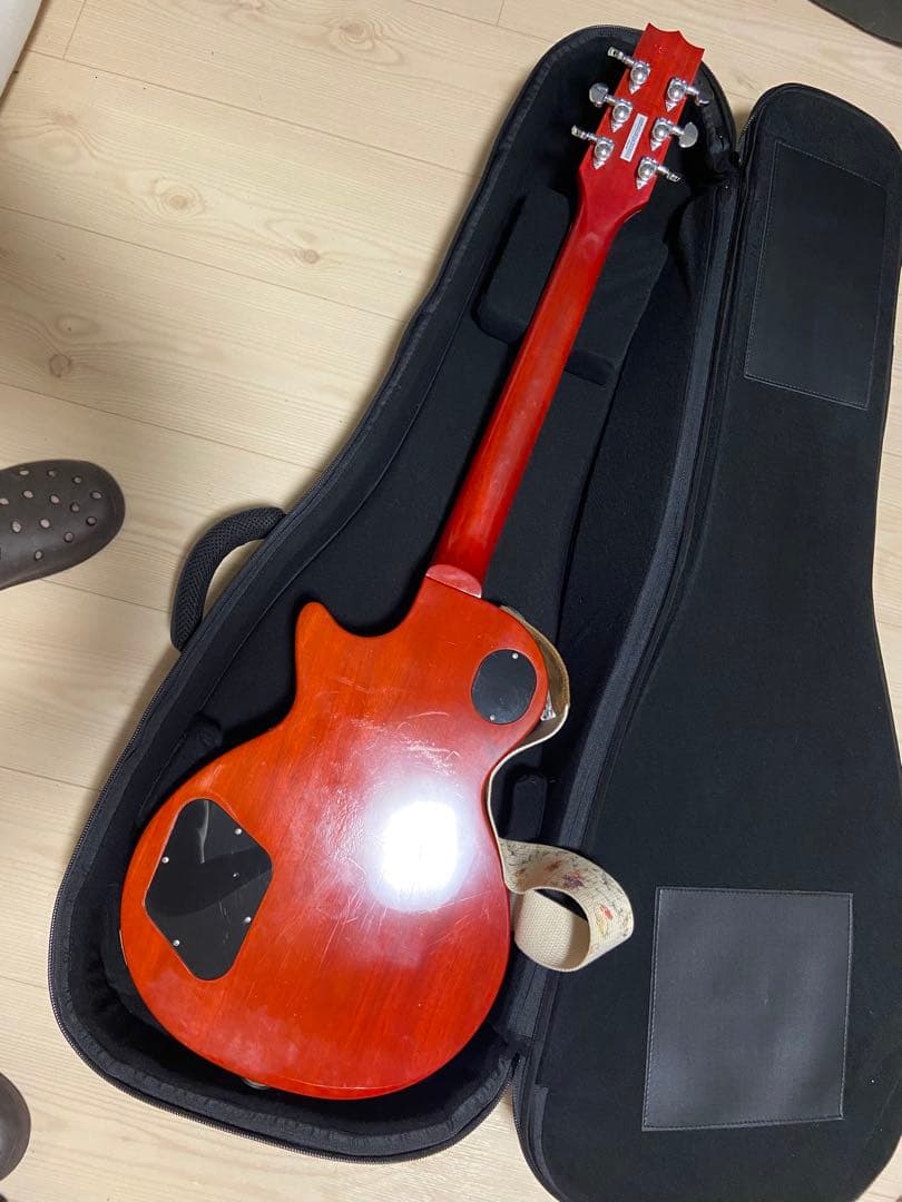 Heritage エレキギター オレンジ/レッド